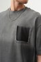 Unisex Pocket-Washable Oversized T-Shirt - 5