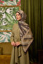 مجموعة New Collections شال ناعم بلون القهوة 3047-12 - 2