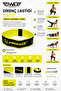 Leg Hip Resistance Band-Resistance Bands-Squat Band Pilates Fitness Exercises Resistance Band Lightweight - 2