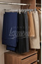 Chrome Skirt Hanger Set (10 Pieces) - 7
