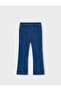 Girl's Denim-Look Spanish Style Leggings 2-10 Years Dark Blue - 5