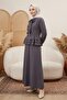 Nesla Tunic Skirt Double Set 1418 - Anthracite - 6