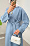 Sultan Basic Dress 0001 - Blue - 4