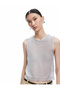 Viscose Crew Neck Knitwear Sleeveless T-Shirt - 2
