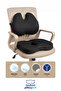 Visco Orthopedic Lumbar and Sitting Cushion – Comfortable Seating for Office Workers - 3
