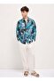 Men's Multi-Color Abstract geometric print Relax Fit Overshirt for Every Occasion - 4