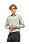 Men's Light Green Tailored Fit Solid Formal Shirt for Every Occasion - 4