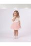 Girl's Short Sleeve Stoned Bow Tutu Princess Skirt for Birthdays, Weddings, Special Occasions, Summer Evening Dresses (2-3-4-5 Years Old Dress) - 3