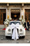 Bridal Carriage Tulle Detailed Convoy Decoration Bow 60X150 cm Giant Size - 2