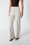 Flare Fit Fabric Pants - 2