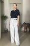 Yakada Large Flower Detailed Design Tshirt - 6