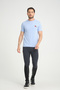 Baby Blue Short Sleeve Men's Rider T-Shirt - 2