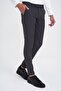 Slim Fit Side Pocket Straight Stretch Casual Anthracite Trousers P 1144 - 5