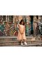 Girl's Gingham Patterned Woven Dress - 2