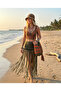 LONG Tasseled PAREO SKIRT
