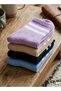 4 Pairs Striped Sports College Tennis Socks Daily Unisex