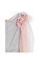 Shawl Sleeves Evening Dress for Ages 6-14 - Powder - 4