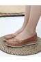 Syg P24 Tan Genuine Leather Women's Shoes - 3