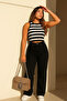Women's Premium Wide-Leg Black Jeans - 7