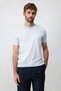 Baby Blue Comfort Slim Knitwear T-Shirt