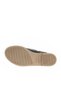 Black Khv-Beige Leather Women's Flat Sandals 01Wa5706 - 5