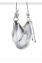 Women's Kuruvasan Model Arm and Shoulder Bag Silver Color - 2