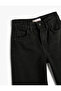 Wide Leg and Pocket Cotton Jeans - 3