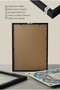 Single Wooden Tabletop with Surah Al-Fatihs Written - Black Wooden Framed Tabletop for Home and Business - 5