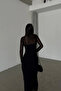 Women's Black Tulle Dress 1026-221355 - 4