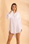 Linen Tunic White Bnts-23011 - 7