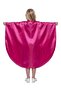Oval Cut Children's Performance Cape Fuchsia