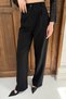 Women's Black High Waist Palazzo Pants Nj167 - 6