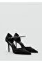 Rhinestone Stone Detailed Strappy Heeled Shoes