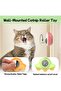 5-Piece Catnip Roller Ball Set, Wall Mount Catnip Toy with 2 Replacement Balls for Cats - 2