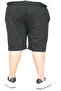Mode XL Large Size Men's Capri Side Pocket Muline 20501 Black - 7