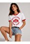 New Season Organic Cotton Varsity Regular Fit T-Shirt - 6