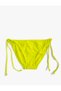 String Basic Bikini Bottom with Side Tie Detail - 6