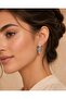 Women's Silver Color Colorful Zircon Stone Snake Earrings - Dangle Earrings - 2