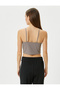 Half Tank Top Bra Sports Thin Strap Slim Fit - 4