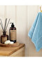 Deluxe Low Twist Cotton Hand Towel 30X50 cm Blue