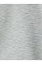 Basic T-Shirt Fabric Detailed Crew Neck Slim Fit Textured - 6