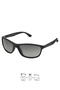 Matte Black Men's Sunglasses with Polarized Lenses with Uv400 Protection 1310 C0101M - 2