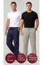 Men's Navy Blue Parachute Oversize Trousers, Wide Legs, Comfortable Fit, Casual Sports