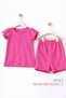 Baby Girl Ruffle T-Shirt-Shorts 2-Piece Set