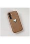 Samsung Galaxy A16 Compatible Case Zebana Velvix Silicone Case Light Brown - 2