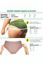 Women's Extra Large Panties Triple Pack - Black-White-Tan (8XL, 9XL, 10XL) - 7