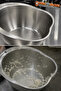 Inox Rice Strainer Professional Rice Washing Strainer - 304 Stainless Steel Multi-Purpose Salad & Pasta Strainer and Mixing Bowl 721080 - 5