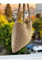 Paper Strap Hand-Knitted Stylish and Useful Shoulder Bag - 5