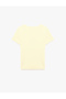 Cotton Slim Fit Crew Neck Short Sleeve Rabbit Embroidered T-Shirt - 4