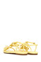 Women's Yellow Ankle Buckle Floral Sandals 26Sfd441718 - 7